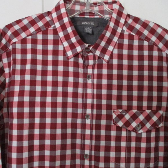 Kenneth Cole Reaction | Shirts | Kenneth Cole Reaction Mens Ls Red ...